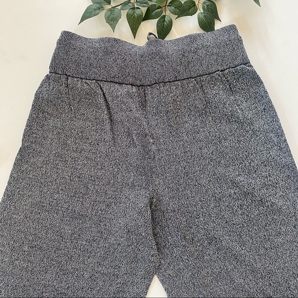 Shimmer Grey Wide Leg Lounge Pants - Picture 3 of 6